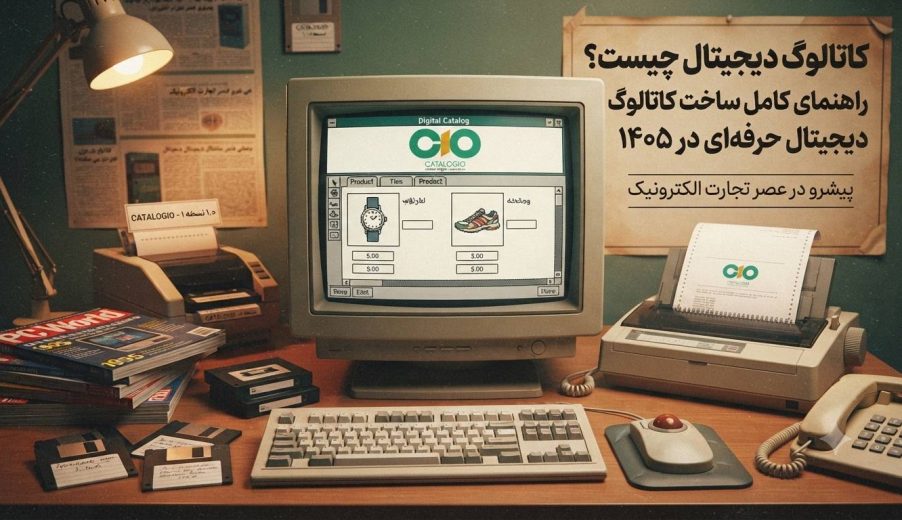 کاتالوگ دیجیتال چیست؟ راهنمای کامل ساخت کاتالوگ دیجیتال حرفه‌ای در ۱۴۰۵